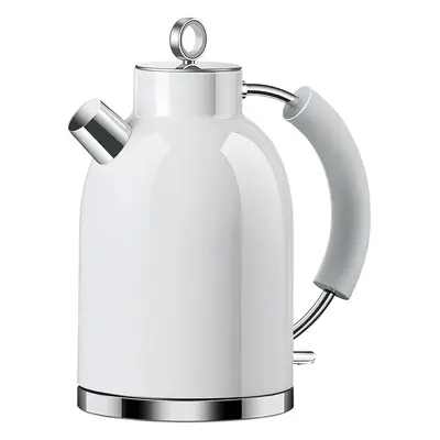 (White) Electric Kettle, Stainless Steel Electric Tea Kettle Gift for Men/Women/Home 1.5L 2200W 