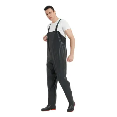 (44) Pvc Anti-slip Fishing Waders Waterproof Hunting Chest Wader With Boot For Men And Women