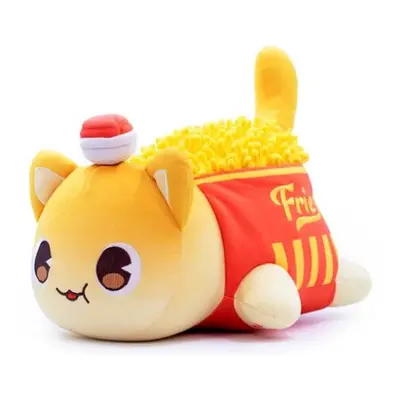 (Fries) Aphmau Meows Cat Plush Doll Soft Pillow Kids Toy Gift