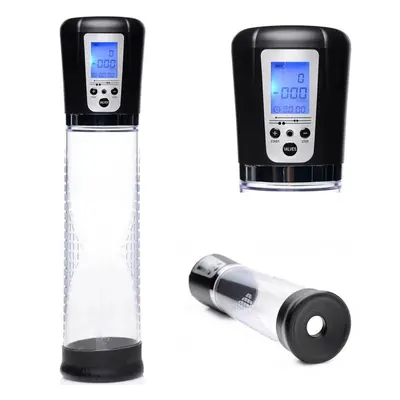 Vacuum LCD Penis Pump Recharge Men Enlarger Growth Extender Stretcher