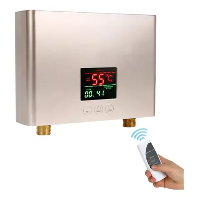 (Rose Gold) Instant Water Heater Electric Water Heaters 3000W