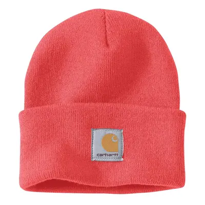 Carhartt Men's Knit Cuffed Beanie Coral Glow