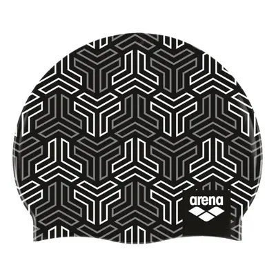 Print Unisex Silicone Swim Cap for Adults, Women and Men Intensive Training Comfortable Non-Slip