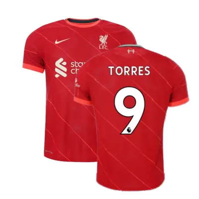 (M) Liverpool Vapor Home Shirt (TORRES 9)