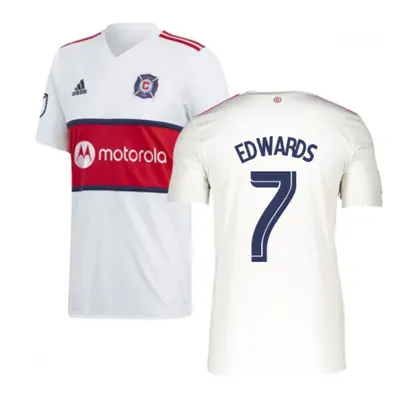 (L) Chicago Fire Adidas Away Football Shirt (EDWARDS 7)