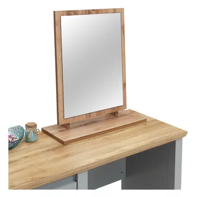 Astbury Freestanding Dressing Table Bevelled Mirror