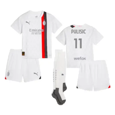 (5-6 Years) AC Milan Away Mini Kit (Pulisic 11)