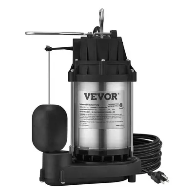 Vevor WSBBX05HP110V2M4TV1 0.5 HP Submersible Water Pump