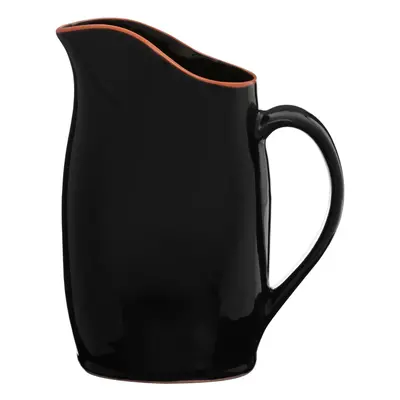 Calisto Pitcher, Ceramic, 2.5 - Black