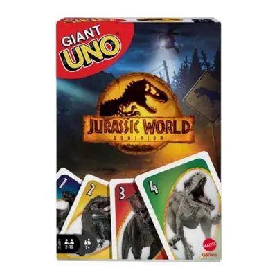 Uno Giant Jurassic World Dominion Card