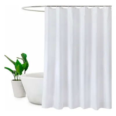 Extra Long Shower Curtains x 210cm drop/72"x 84",Mildew Resistant Bathroom Curtain Shower Water 