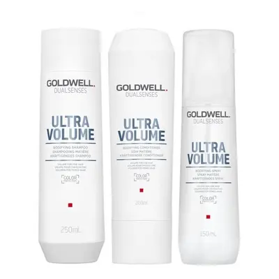 Goldwell Dualsenses Ultra Volume Shampoo 250ml, Conditioner 200ml and Spray 150ml