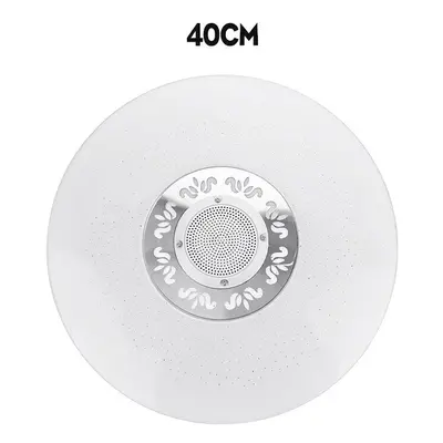 (40cm) 36/40cm 120W Music Ceiling Light with Bluetooth Speaker Smart APP and Remote Control