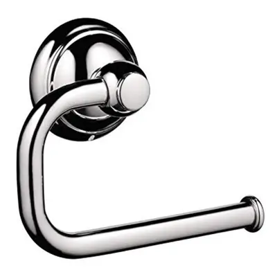 hansgrohe Toilet Paper Holder Easy Install 5-inch Classic Accessories in Chrome