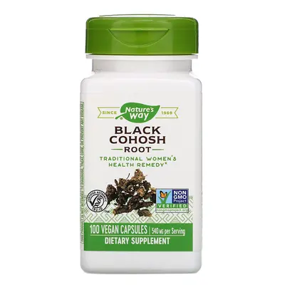 Nature's Way, Black Cohosh Root, mg, Vegan Capsules