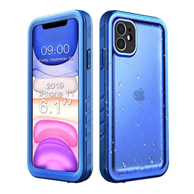 for iPhone Waterproof Shockproof Case with Screen/Camera Protector - Unbreakable/Heavy Duty/Fron