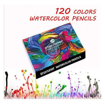 (120 water color) 48/72/120/150/180 Colors Professional Water Soluble Pencil Set Artist Painting