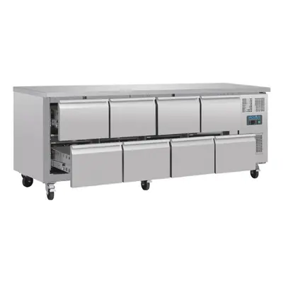 Polar U-Series Eight Drawer Gastronorm Counter Fridge