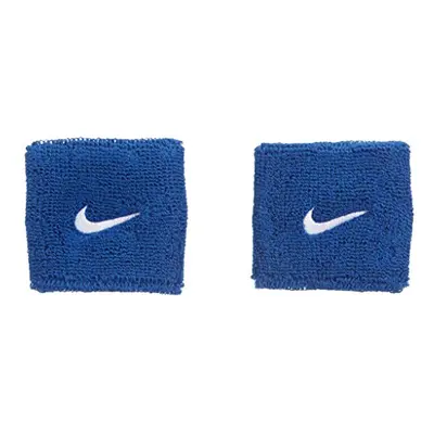 Nike Swoosh Wristbands (Royal BlueWhite Osfm)