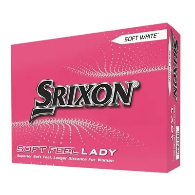 Soft Feel Lady - Dozen Golf Balls fro Women - Distance and Low Compression Golf Balls - Golf Gif