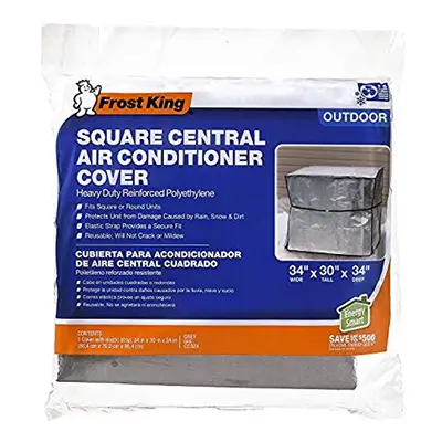 Frost King CC32XH 34x34x30 Square Central Air Conditioner Cover (Heavy