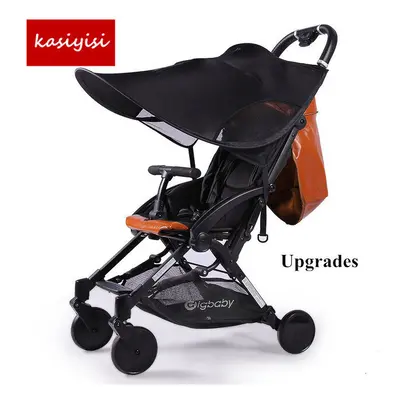 (black1) Upgrades Baby Stroller Sunshade General Type Full Umbrella Parachute Car