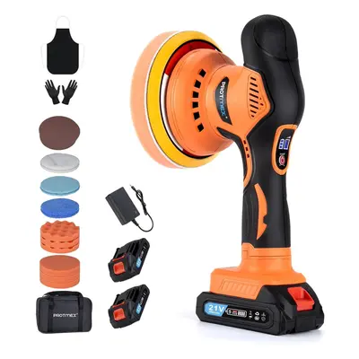 Cordless car buffer polisher, inch car buffer and polisher kit, speed car polishing kit, 2*21V 2