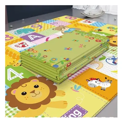 (Lion Grassland, 180x100x1cm) Foldable Baby Play Mat Children's Carpet Children Room Climbing ma