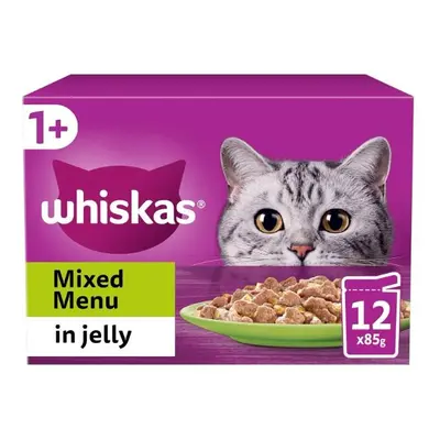 Whiskas 1bMixed Selection in Jelly x g Pouches, Adult Cat Food