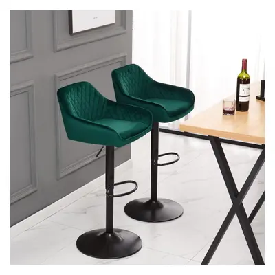 (Green, pcs) Bar Stools | Breakfast Chairs