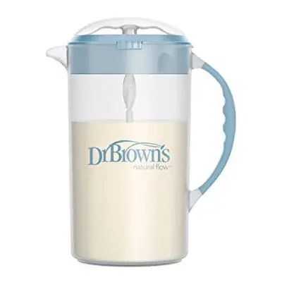 Dr. Brown's Baby Formula Mixing Pitcher with Adjustable Stopper, Locking Lid, & No Drip Spout, 3