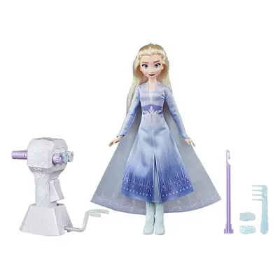 Disney Frozen Sister Styles Elsa Fashion Doll With Extra-Long Blonde Hair, Braiding Tool and Hai