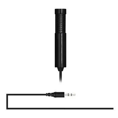 (3.5mm) Mini Condenser Microphone USB2.0 3.5mm Interface for iPad PC Portable Mic DV Audio Video