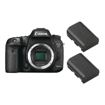 CANON EOS 7D II Body + CANON LP-E6N Battery 2Pcs