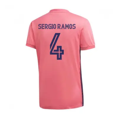 (XL) Real Madrid Adidas Away Football Shirt (SERGIO RAMOS 4)