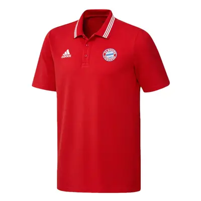 (XXL) Bayern Munich DNA Polo Shirt (Red)