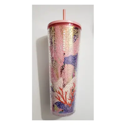 Starbucks Summer Coral Reef 24oz Tumbler