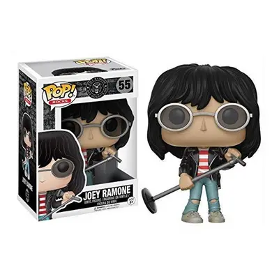 Funko Pop! Rocks: Music - Joey Ramone Vinyl Figure Includes Pop Box Protector Case