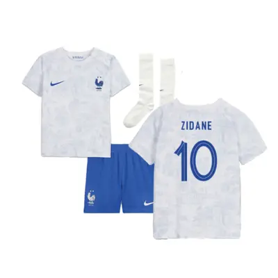 (SB) France Away Little Boys Mini Kit (Zidane 10)