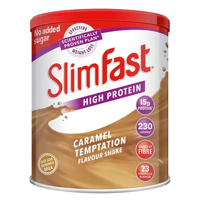 Slimfast Powder Shake Weight Loss Meal Replacement Caramel Temptation