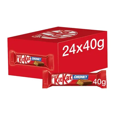 Kit Kat Chunky Milk Chocolate Bar 40g (Case of 24)