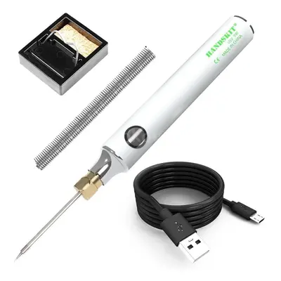 5V 8W USB Electric Soldering Solder Iron Pen Fast Heating Hand Welding Tools Kit