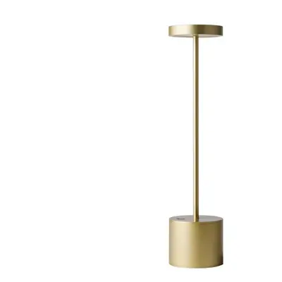 (Golden) LED Desk Lamps Aluminum Alloy RechargeableTouch Dimming Table Lamps For Bar Living Room