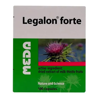 Legalon Forte 140mg Capsules | Milk Thistle Extract, Count, Liver Health Support, Antioxidant Su