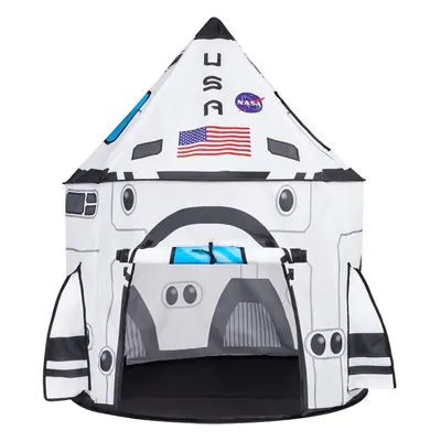 Rocket Ship Play Tent Pop Up Play Tent Kids Indoor Outdoor Spaceship Playhouse Tent Set