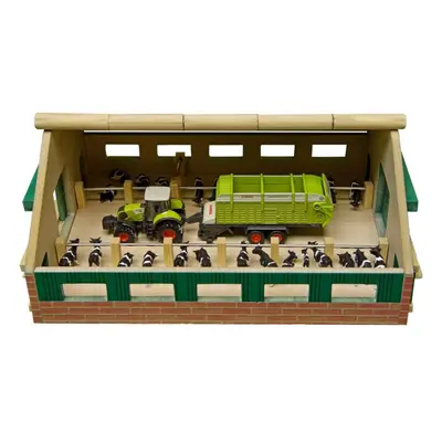 Kids Globe Farm Cow Barn 1:87