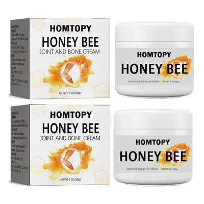 2x New Fivfivgo Pain And Bone Healing Cream With Australian Honey Bee Venom