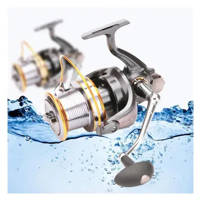 (6000) Ball Bearings Spinning Fishing Reel Metal Jigging Trolling Long Shot Casting Saltwater Su