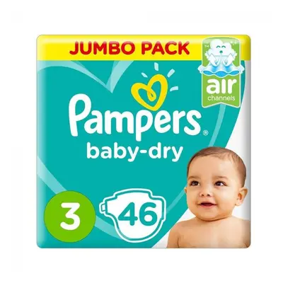 Babies formula Comfortable Diapering: Pampers Active Baby Dry 4-9 kg Medium 46's