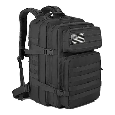 (mini black/white zebra) 45l Military Tactical Backpacks Molle Army Assault Outdoor Pack Day Bug